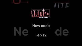 Jujutsu infinite new codes (feb 12) #gamecodes #jujutsuinfinite #coderoblox #jujutsukaisen