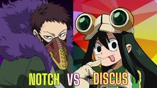 Top level set series Notch the craft (Overhaul) VS Discus (Tsuyu) {ONES JUSTICE 2}