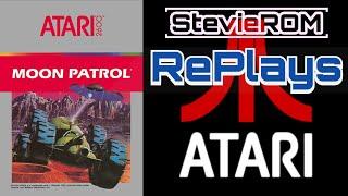 Moon Patrol on Atari 2600 /StevieROM Plays