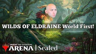 WILDS OF ELDRAINE World First! | Wilds Of Eldraine Sealed | MTG Arena