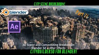 CityBuilder3d Blender scene breakdown: Soviet Trailer setup #7