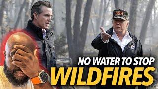 "What a Travesty," Trump Says There Is No Water In California, Governor Gavin Newsom Should Be Fired