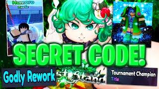 Anime Last Stand GODLY REWORK UPDATE CODES HUMORO SHOWCASE! ROBLOX ANIME LAST STAND CODES 2025