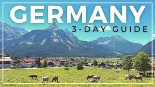 Southern Germany 3-Day Itinerary | Neuschwanstein Castle, Highland 179, Zugspitze