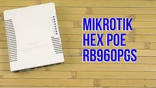 Распаковка MikroTik hEX PoE RB960PGS