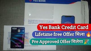 Yes Bank Finbooster Lifetime Free Credit Card Pre Approved Offer मिल रहा हैं  | Yes Bank (VD340)