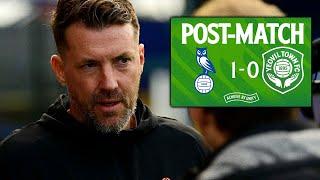 Post-Match | Chris Todd | Oldham Athletic