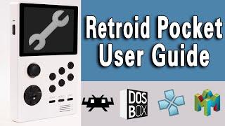 Retroid Pocket Android User Guide - RetroArch/Mupen64/PPSSPP/DOSBox
