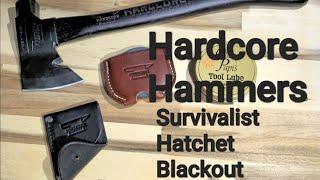 Hardcore Hammers Survival Hatchet Blackout Maintenance Kit USA MADE @hardcorehammers5926