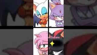 Edit Rouge,Blaze,Amy,Knuckles,Silver,Sonic,Shadow