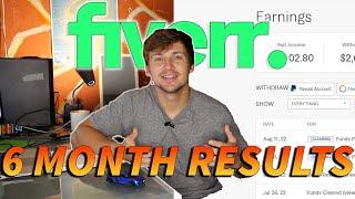 6 Month Results Selling On Fiverr