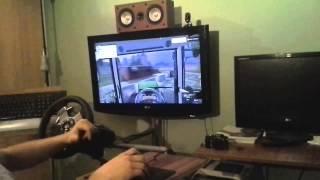 Farming Simulator 2015 test logitech g27