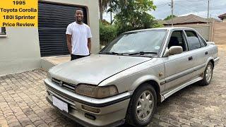 I drove a 29 Year Old Toyota Corolla 180i Sprinter | Cost Of Ownership | Exhaust | Interior |