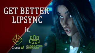 Get better lip sync in #Reallusion #Iclone and #Character Creator