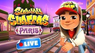  Subway Surfers World Tour 2018 - Paris Gameplay Livestream Paris (Valentine's Day)