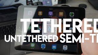 Untethered vs Tethered vs Semi-tethered Jailbreak - Explained - Revival of old iPhone EP2