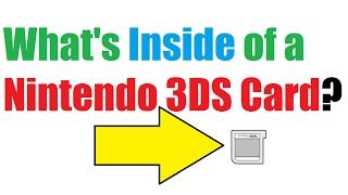 WHAT'S INSIDE A NINTENDO 3DS GAME CARD?