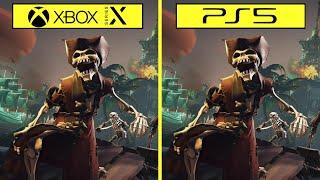 Sea of Thieves PS5 vs Xbox Series X 4K 60 FPS Graphics Comparison