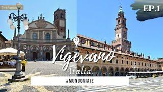 ️ hacia VIGEVANO & descubrimos la plaza de Leonardo da Vinci | NORTE de ITALIA EP.1 | Mundo Viaje