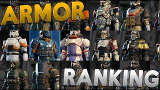 RANKING ALL THE ARMOR IN HELLDIVERS 2!