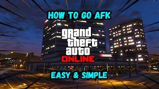 HOW TO AFK WITHOUT GETTING KICKED IN GTA ONLINE