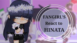 NARUTO FANGIRL'S REACT TO HINATA // GACHA CLUB REACTION VIDEO //