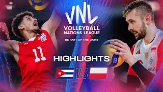  CUB vs.  POL - Highlights | Week 3 | Men's VNL 2024