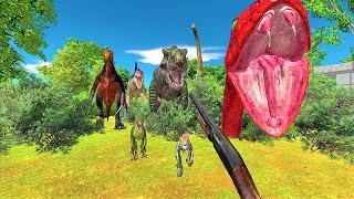 【Take 8】Survive in the grasslands with dinosaurs. FPS perspective! | Animal Revolt Battle Simulator