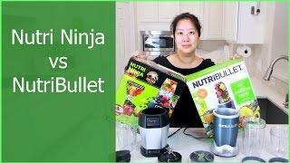 Nutri Ninja vs Nutribullet - Which is the best personal blender?