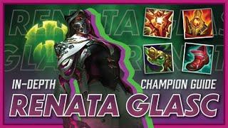 IN-DEPTH RENATA GLASC Support Guide Season 12 | How To WIN & CARRY Step-By-Step | Full Build