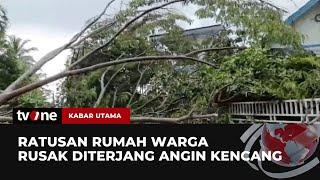 Hujan Deras Disertai Angin Puting Beliung Menerjang Rumah Warga di Aceh Utara | Kabar Utama tvOne