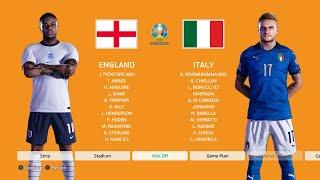 PES 2021 - England vs Italy - UEFA EURO 2020 (2021) Final