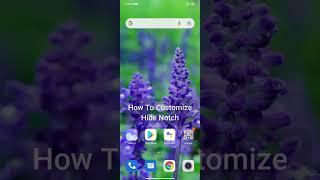 MIUI 12.5 Tip: How to hide notch in Xiaomi #Shorts #short #shortvideo