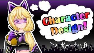 Character Design~ With Karu-chan!