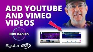 How To Add A Youtube Or Vimeo Video With The Divi Theme 