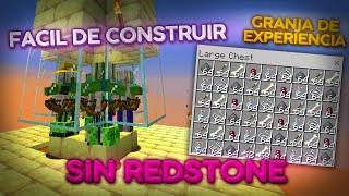 COMO hacer una GRANJA de MOBS y EXPERIENCIA en MINECRAFT (JAVA Y BEDROCK) 1.16+