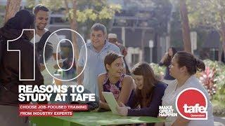 Ten reasons to study at TAFE Queensland