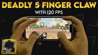 How To Get Best 5 Finger Claw Control Settings in 2024 | BGMI & PUBG MOBILE