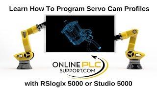 RSLogix 5000 Servo Motion Position Cam Profile Example - 15 minutes