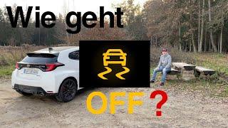 Wie geht wirklich ESP OFF? | TOYOTA GR Yaris | michatronics