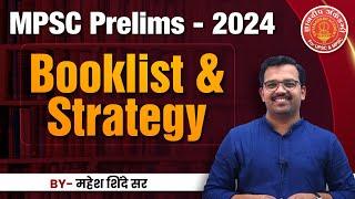 MPSC Prelims Booklist 2024 Strategy | By mahesh Sir #prelims #booklist #mpsc #upsc #strategy #gk