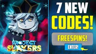 ALL *NEW* CODES FOR PROJECT SLAYERS 2023 - ROBLOX PROJECT SLAYERS CODES