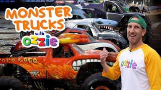 Monster Truck Fun for Kids | Monster Jam Action | Learn About Monster Trucks