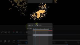 After Effects Shatter broken Easy Tutorial #shorts #aftereffects