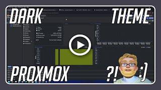 How to install the Dark Theme in Proxmox Step by Step