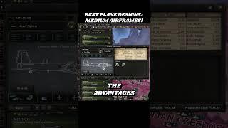 Best Plane Designs: Medium Airframes! | Hearts of Iron 4