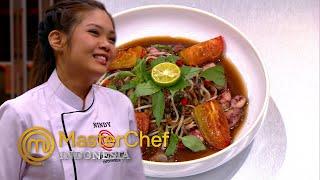 MASTERCHEF INDONESIA - Hidangan Nindy BUat Juri Nambah, Saat Mencicipi | TOP 4