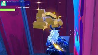 Search Safes or Cash Registers in Fortnite to Gain XP and Gold