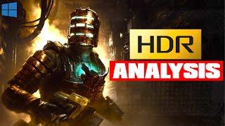 Dead Space Remake - Almost Perfect HDR ! Analysis and Settings for PC - Tested on LG CX and LG G2