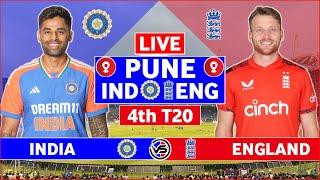 Live: IND vs ENG 4th T20I Pune | Live Scores & Commentary | India vs England Live Hindi Commentary